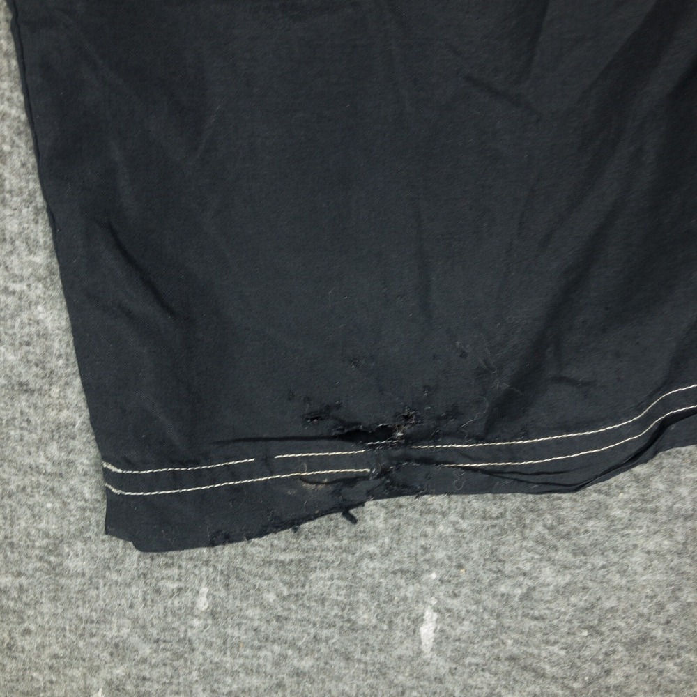 BNCI Boundless North Clothing Black Cargo Pants Womens L Straight Leg High Rise - Picture 14 of 14